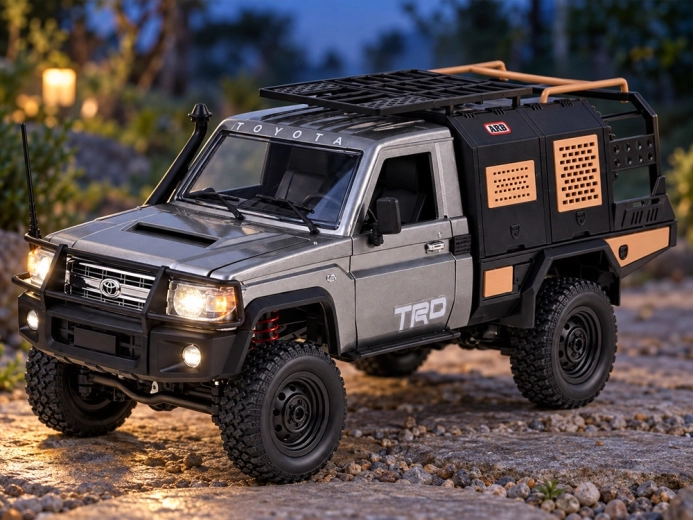 4×4-Antrieb und ferngesteuerte Beleuchtung