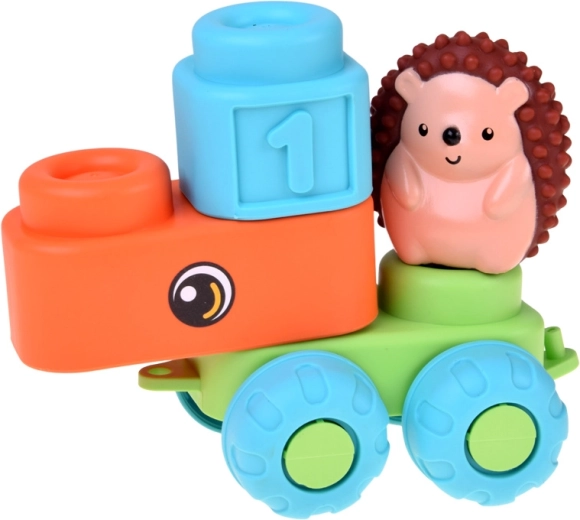Fingerpuppen und Fahrzeug für noch mehr Spielspaß