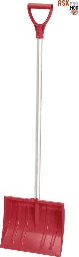 Kinder-Schneeschaufel Bobo Comfort Alu rot