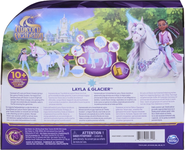 Layla und Glacier aus der Unicorn Academy