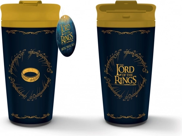 Reisebecher mit Herr der Ringe Motiv