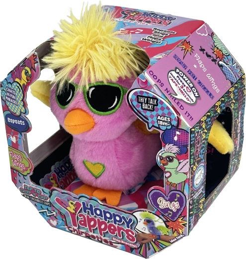 Steppos Happy Yappers Dottie interaktiver Plüschvogel