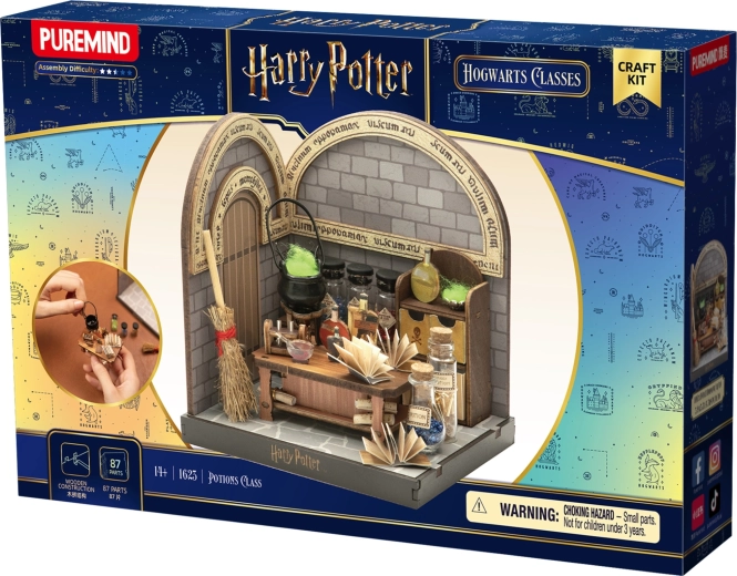 Hölzernes 3D-Puzzle zum Selberbauen von Puremind