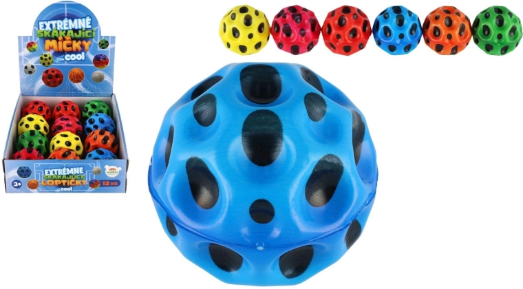 Extrem springender Meteoriten-Hüpfball aus Schaumstoff 6 cm