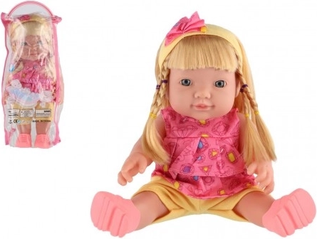 Puppe mit Sound 30 cm in Plastiktäschchen