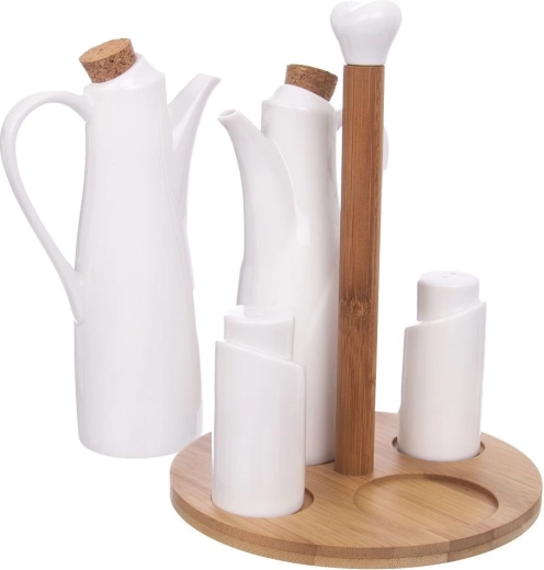 Stilvoller Organizer für Gewürze und Dressings