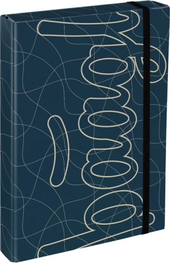 Baagl Mappen für Schulhefte A4 Jumbo Wave