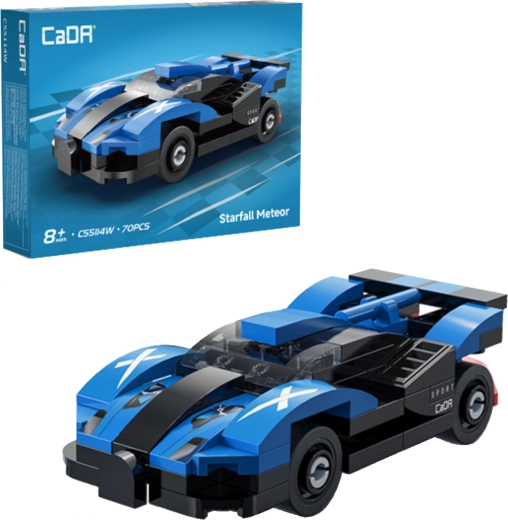 CaDA Bausatz Sportwagen Starfall Meteor (70 Teile)