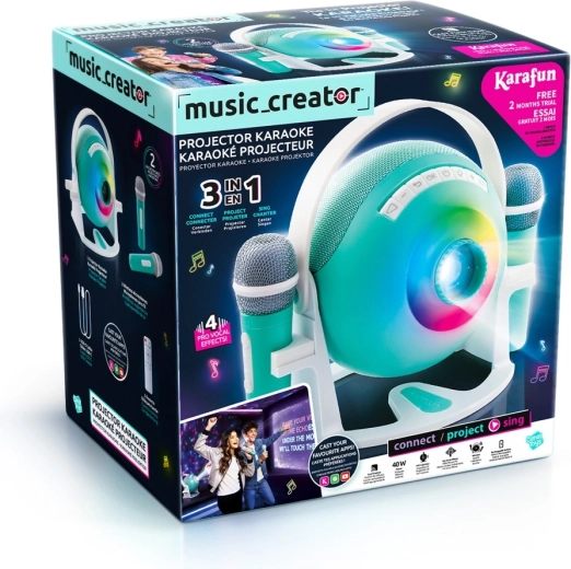Creator Karaoke mit Projektor