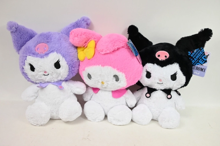 Sanrio Kuromi / My Melody Plüschfigur 30 cm