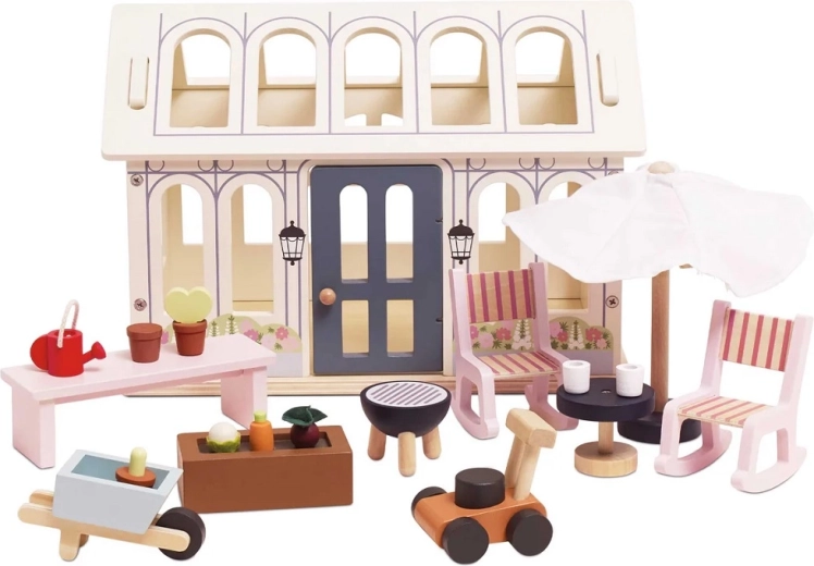 Holz-Orangerie für das Puppenhaus von Le Toy Van