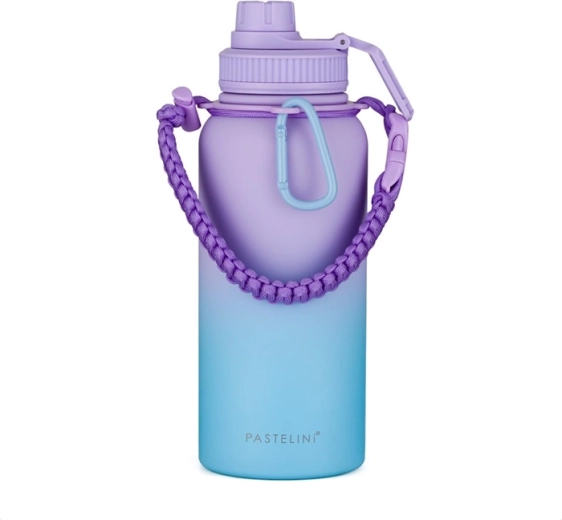 Thermosflasche mit doppelter Edelstahlwand 950 ml – lila