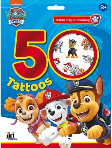 Tattoo-Set mit den Helden von PAW PATROL, mehr als 50 Tattoos