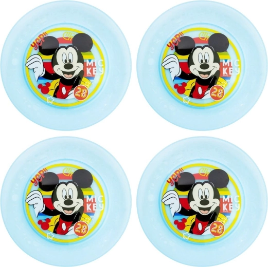 Set Kinder-Teller Mickey Mouse (4 Stk.)