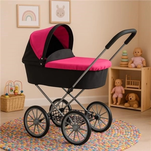 Stabile Konstruktion und große Speichenräder