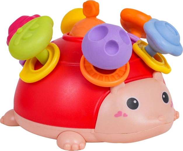 Rasselnde Ringe und spielerisches Stecken