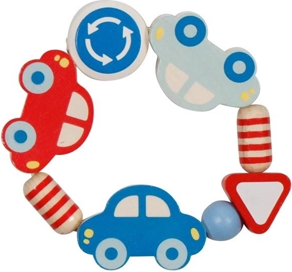 Holzautos mit Tastkreis