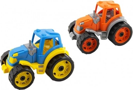 Plastiktraktor 25 cm mit Freilauf für Kinder