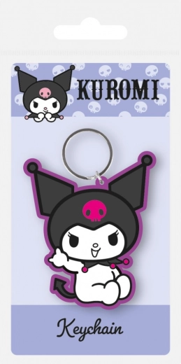 Gummi-Schlüsselanhänger Hello Kitty Kuromi