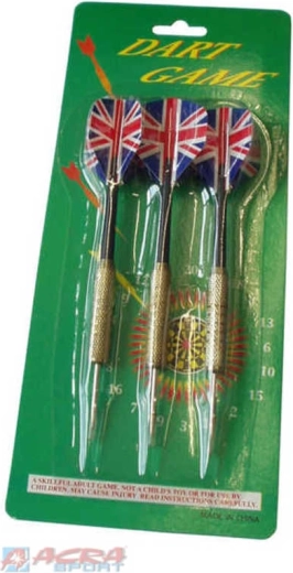 Acra Turnier-Darts mit Metallspitze 18 g – 3 Stück