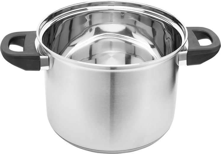 Robuste Edelstahlkonstruktion für das tägliche Kochen