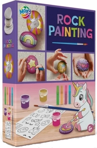 Kreativ-Set Steinmalerei Einhorn