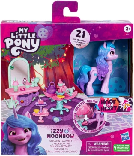 My Little Pony Izzy mit Teestündchen – Figur Izzy Moonbow mit Zubehör