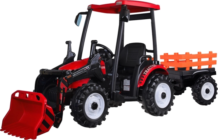 Bewegliche Schaufel und abnehmbarer Anhänger