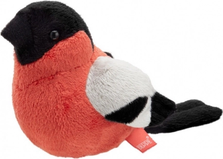 Plüschvogel Gimpel (Dompfaff) 13 cm