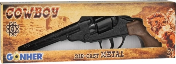 GONHER Cowboy-Metallrevolver für 8-Schuss-Kapseln