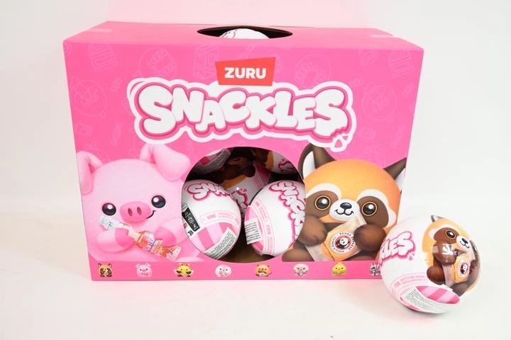 ZURU Snackles Plüschtier in Überraschungskugel – Serie 3