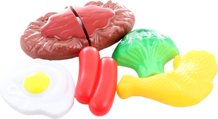 Bunte Lebensmittel für realistisches Spiel