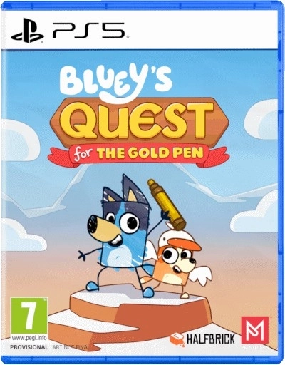 PlayStation 5 Spiel Bluey’s Quest for the Gold Pen – 1 Stück