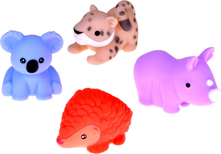 Badespaß: schwimmen und spritzen