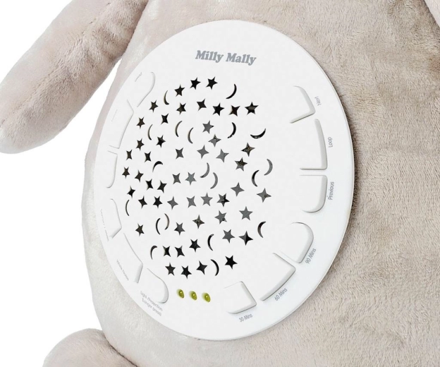 10 Einschlaflieder und 5 Geräusche von weißem Rauschen