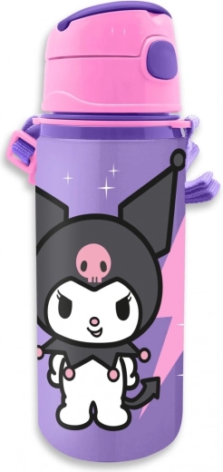 Aluminium-Trinkflasche 600 ml KUROMI