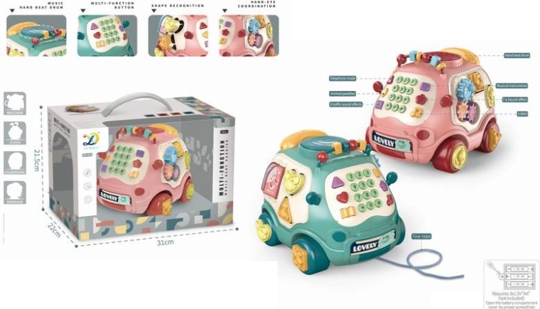 Interaktives Auto-Telefon für Kinder
