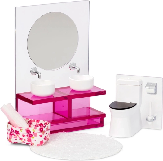 Badezimmer-Set für das Lundby-Puppenhaus