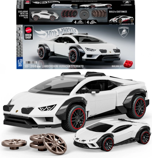 Bausatz Mattel Brick Shop Hot Wheels Speed Series Lamborghini Huracán Sterrato