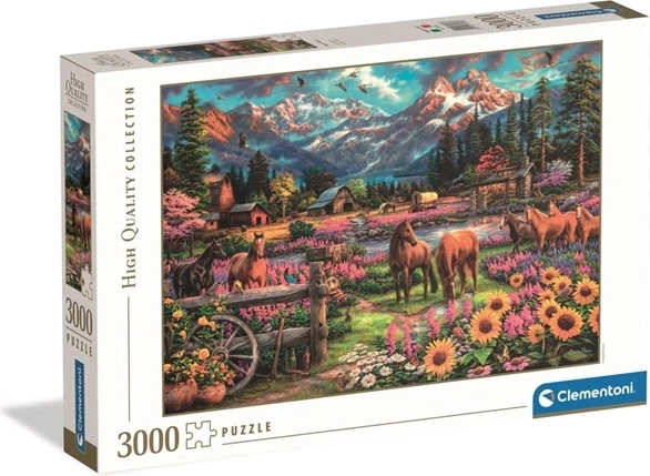 Clementoni Puzzle High Quality Collection Free to Roam 3000 Teile