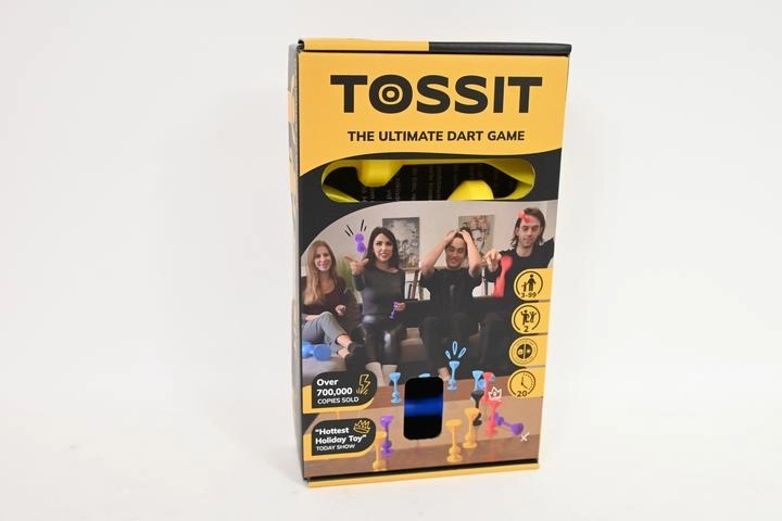 Tossit Starterset Saugnapf-Darts 7 Stk. blau/gelb