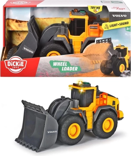 Kipper VOLVO 30 cm mit Licht und Sound – Dickie Toys