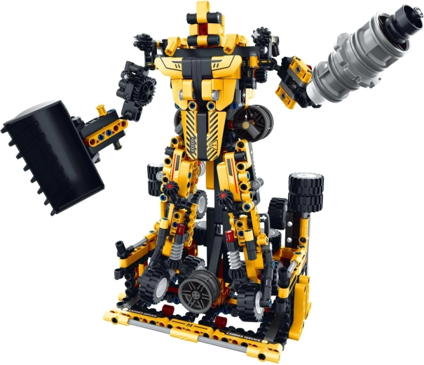 Kombination von 6 Modellen zu einem Roboter