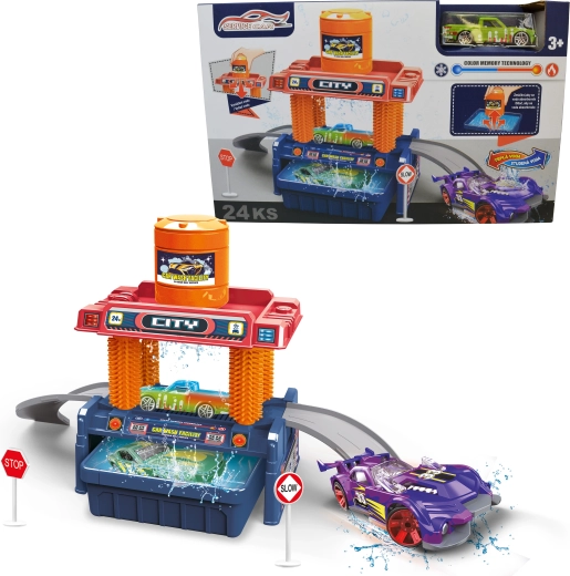 Städtische Autowaschanlage – 24-teiliges Set von Sparkys