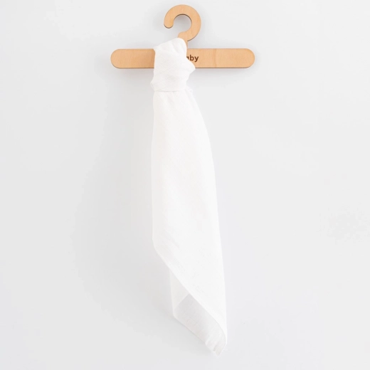Stoffwindeln aus Baumwolle NEW BABY Standard 70 × 80 cm, 10 Stk., weiß
