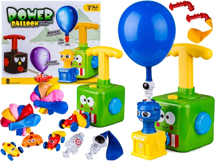 Ballon-Antriebs-Spielzeug Frosch – Lernset