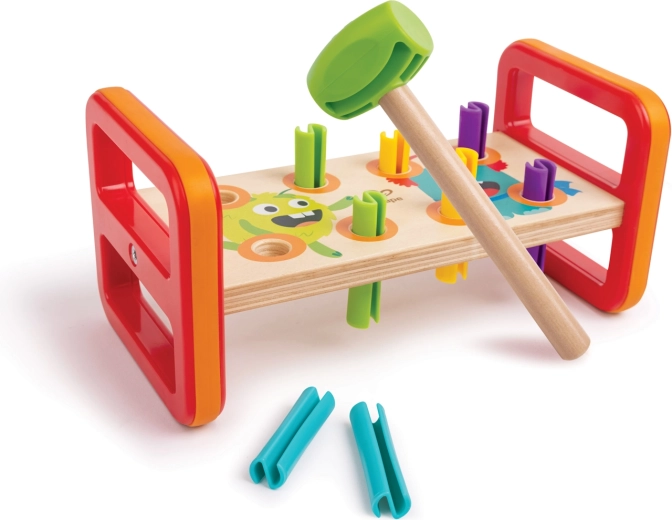 Klopfspiel mit Hammer für Kinder