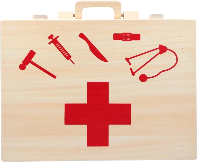 Stilvoller Holzkoffer für unterwegs