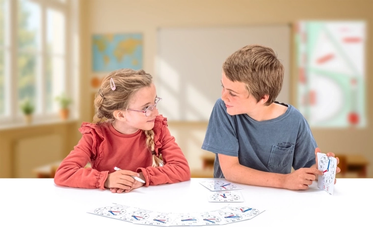 Spielerisches Lernen und Zusammenarbeit zu zweit