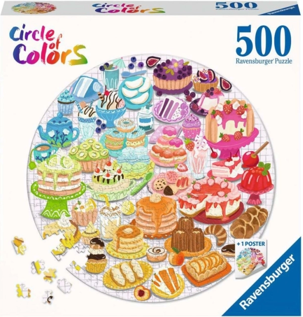 Ravensburger Puzzle Kreis: Desserts 500 Teile